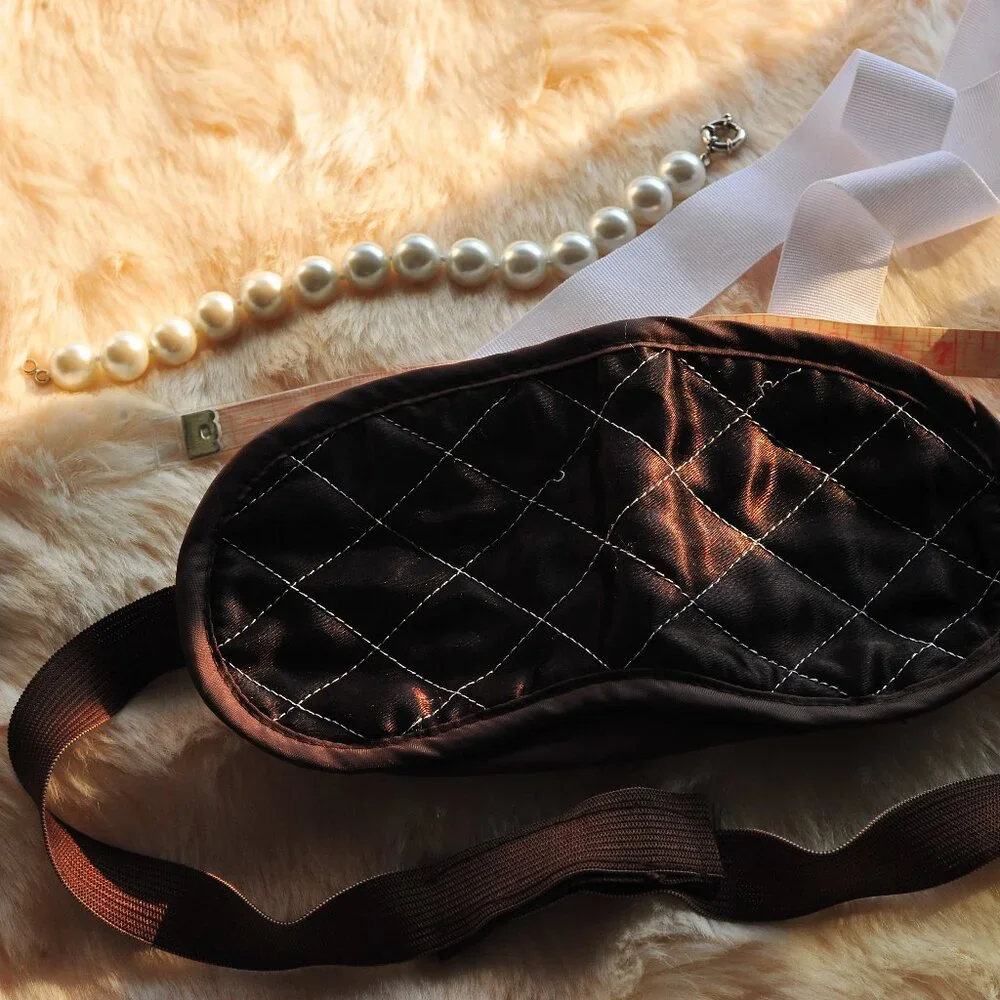 Blind Fold Kink Role Play Face Mask Sleep Padded Dominatrix Game